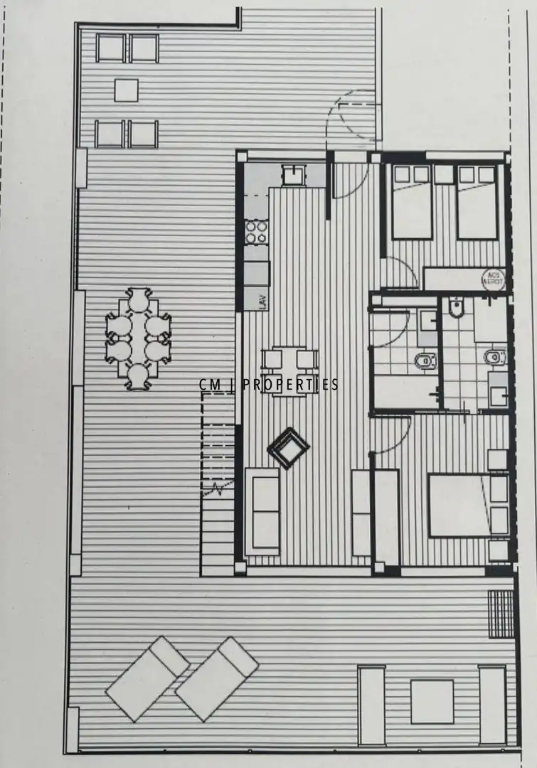 Bedroom of Attic for rent in Sagunto / Sagunt  with Air Conditioner, Heating and Parquet flooring