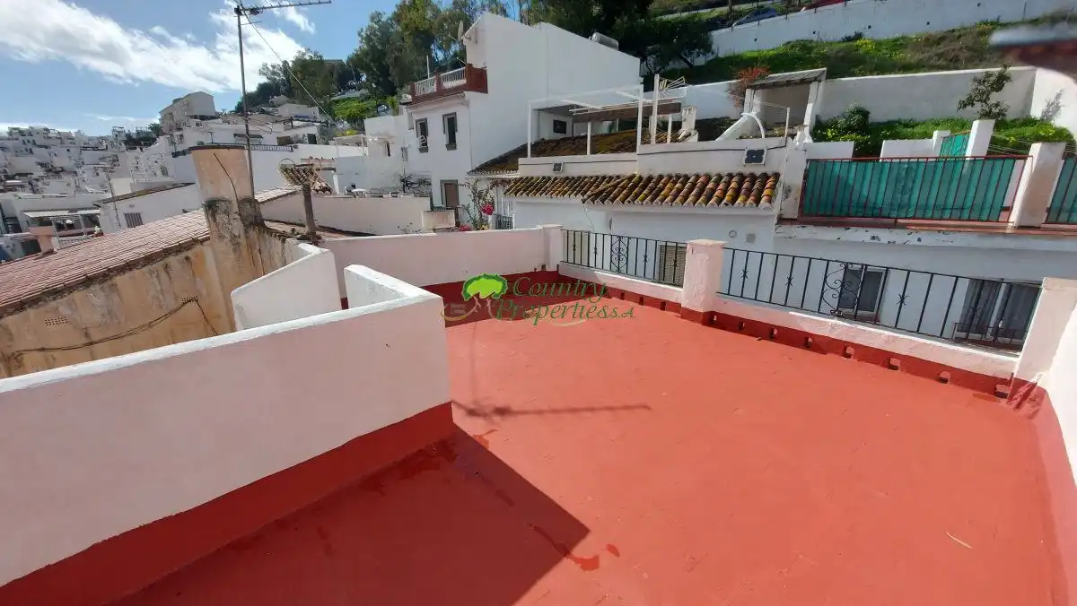 Vista exterior de Casa o chalet en venta en Torrox con Terraza