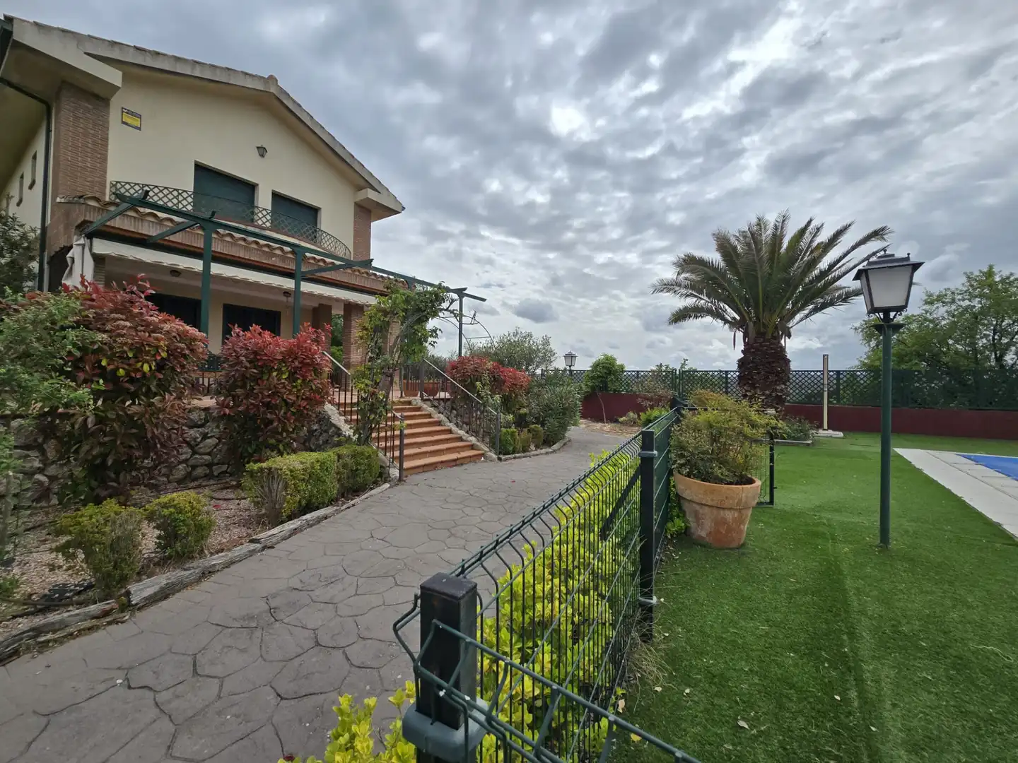 Terraza de Casa o chalet en venta en Morata de Tajuña con Aire acondicionado, Calefacción y Jardín privado