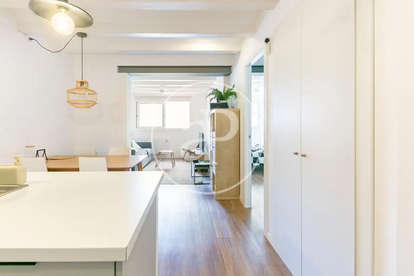 Exterior view of Flat for sale in Barcelona  with Heating and Furnished