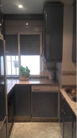 Cuina de Planta baixa en venda en  Sevilla Capital amb Aire condicionat, Terrassa i Moblat