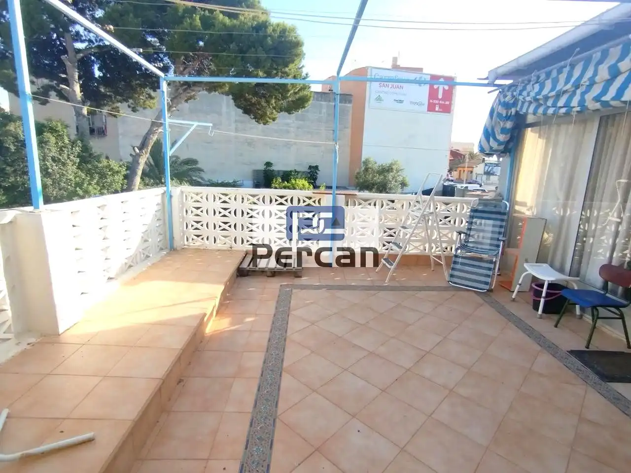 Terrace of Houses for rent in El Campello  with Air Conditioner, Heating and Private garden