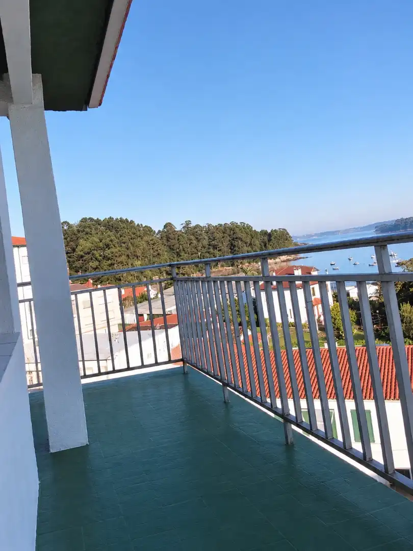 Balcony of Flat for sale in Cabanas, A Coruña