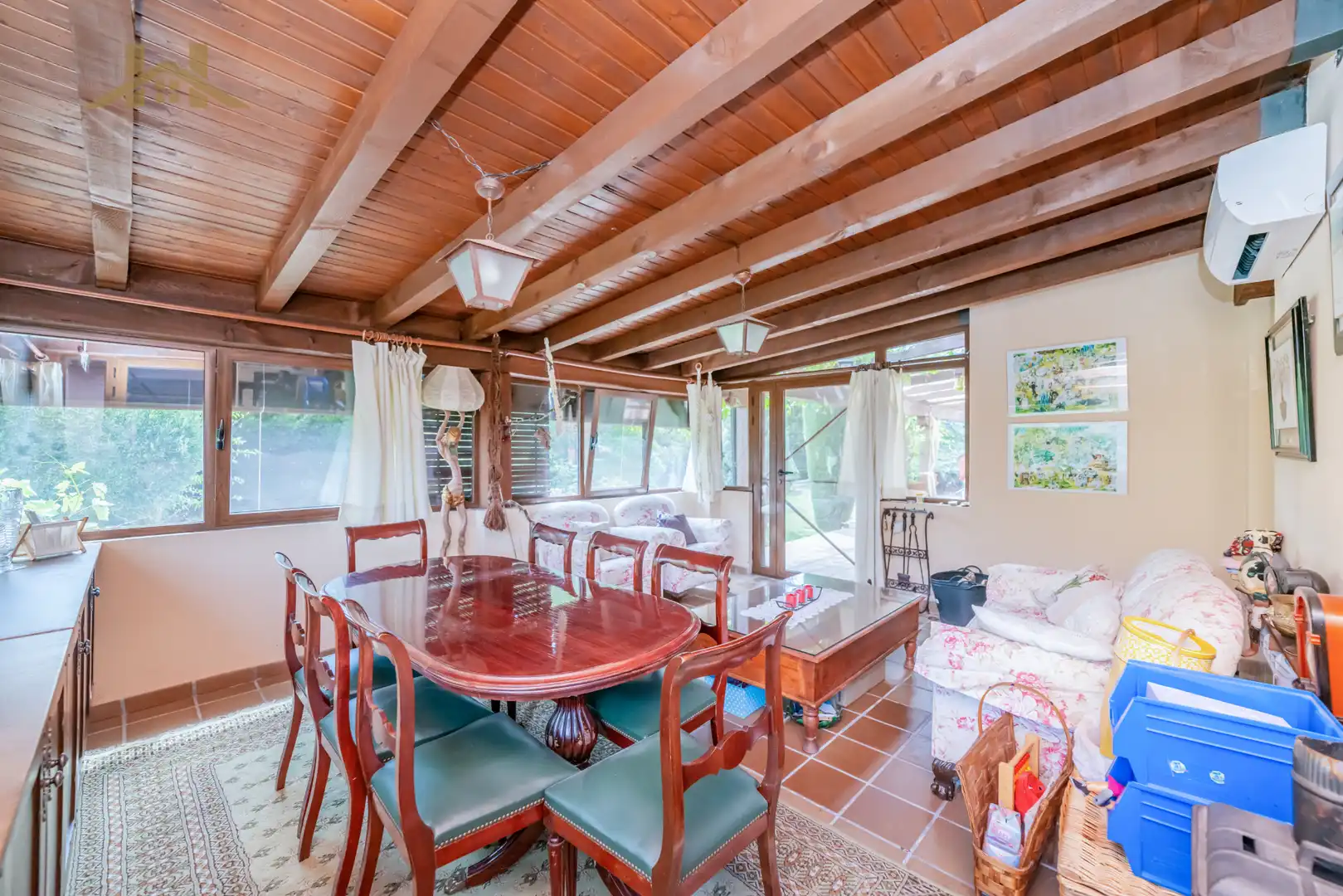 Comedor de Casa o chalet en venta en Valdemorillo con Aire acondicionado, Calefacción y Jardín privado