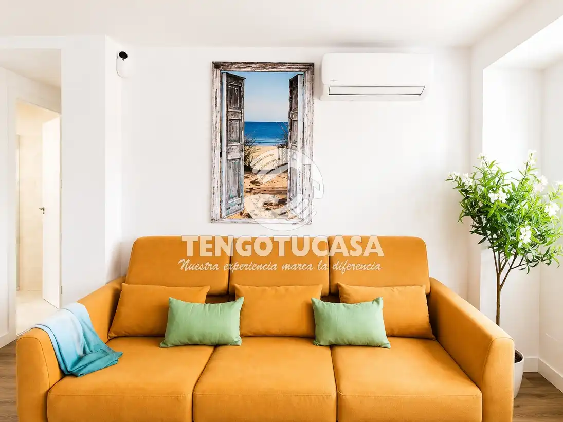 Wohnzimmer von Wohnung zum Verkauf in Madrid mit Klimaanlage, Heizung und Parkett