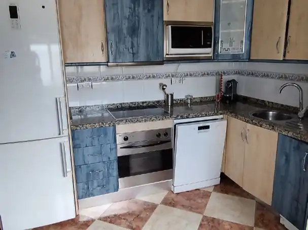 Kitchen of Flat for sale in Alcalá de Guadaira  with Air Conditioner and Balcony