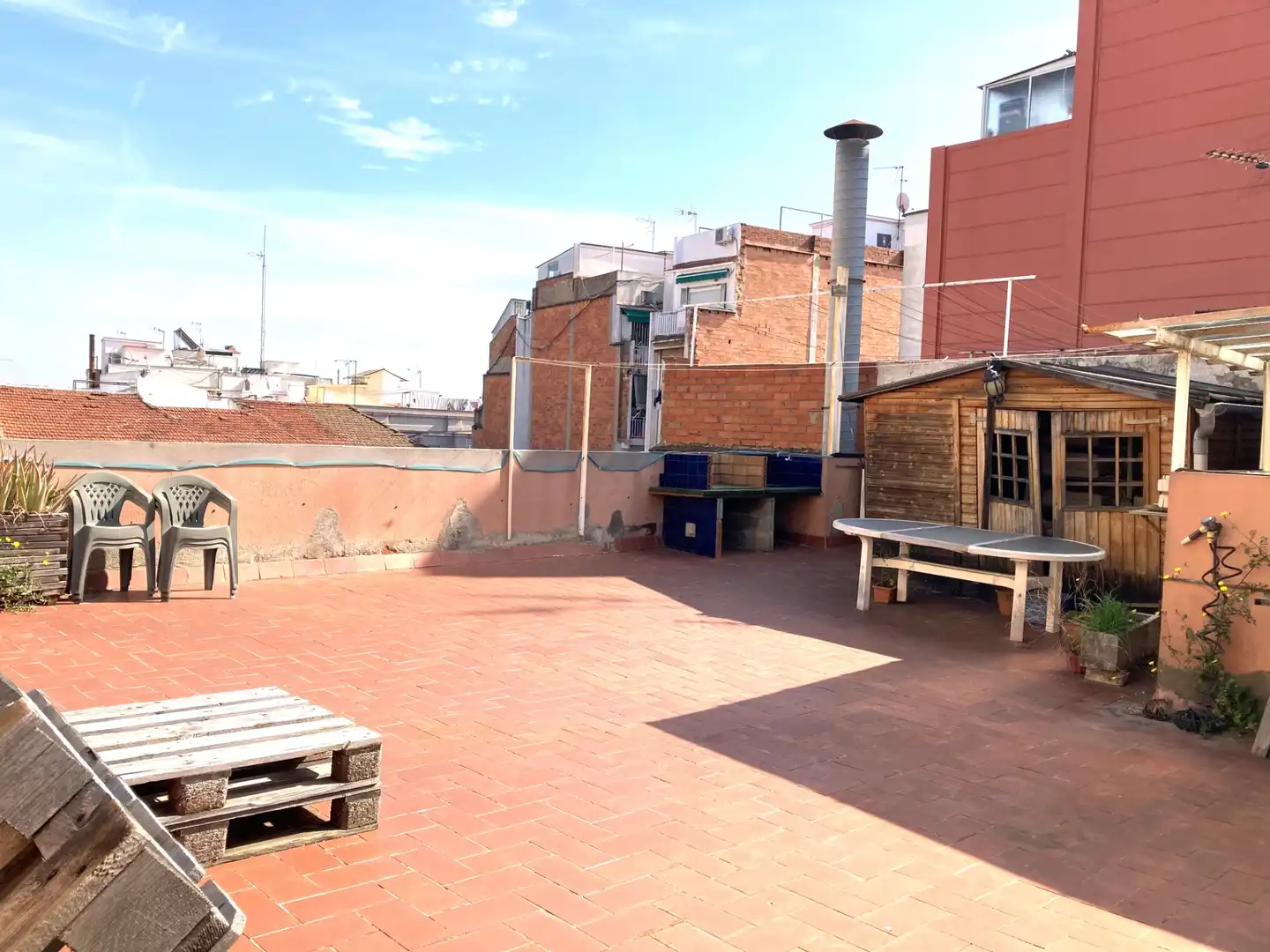 Terraza de Ático en venta en L'Hospitalet de Llobregat con Aire acondicionado, Calefacción y Terraza