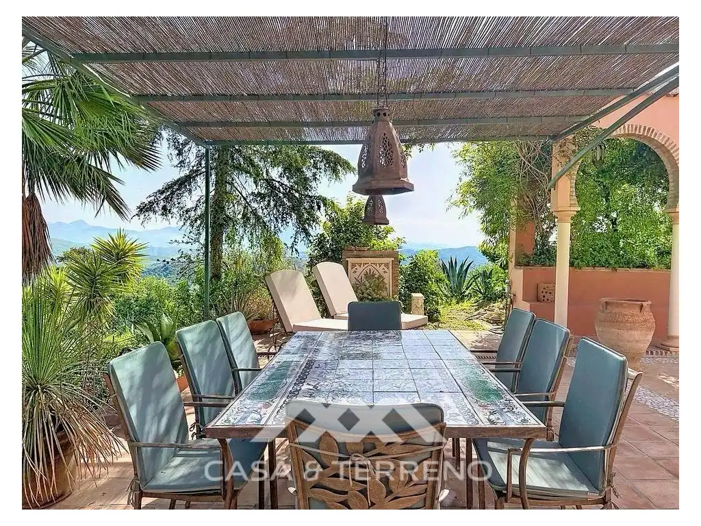 Terraza de Casa o chalet en venta en Comares con Aire acondicionado, Terraza y Piscina