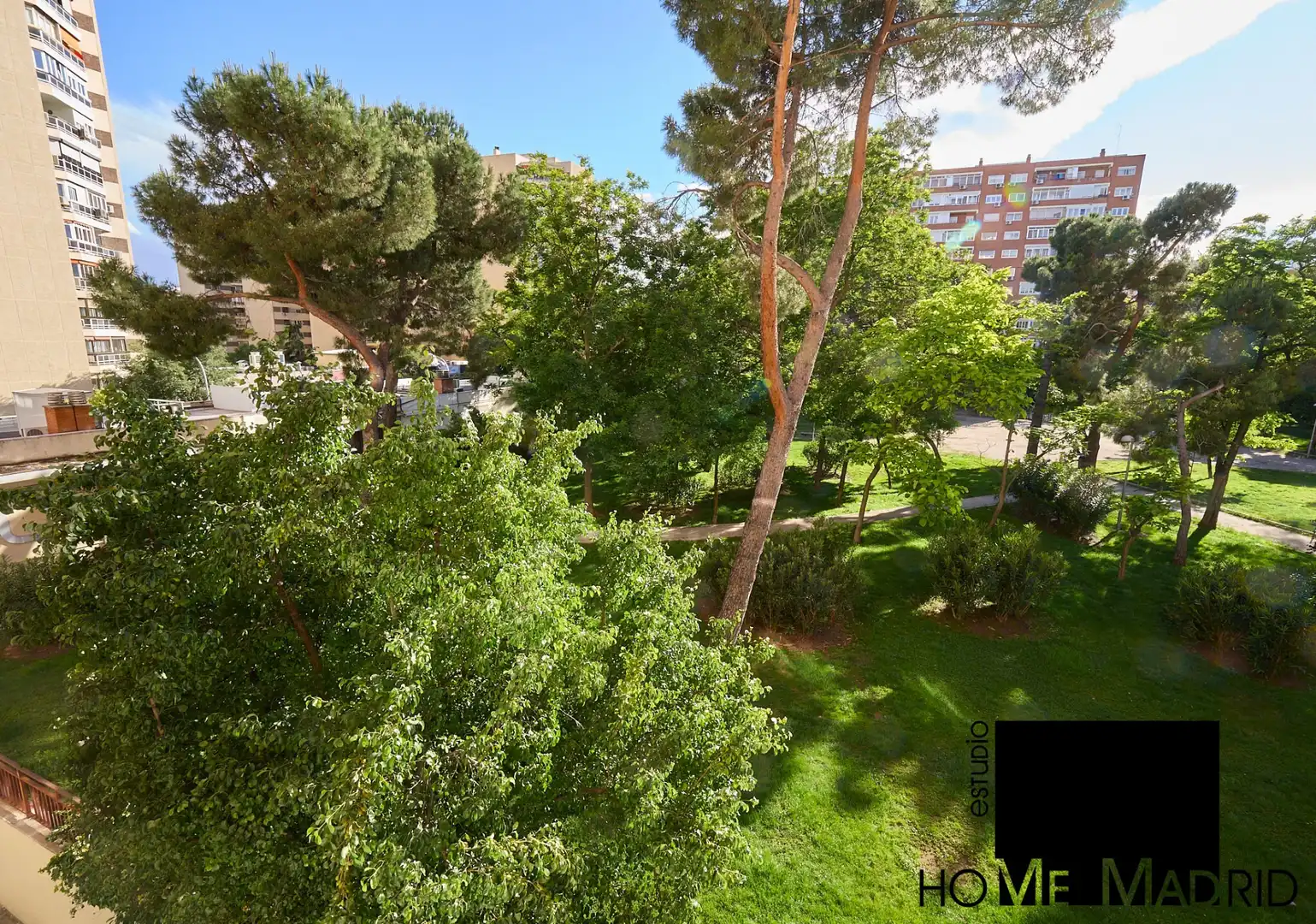 Jardí de Pis de lloguer en Madrid amb Aire condicionat, Calefacció i Parquet