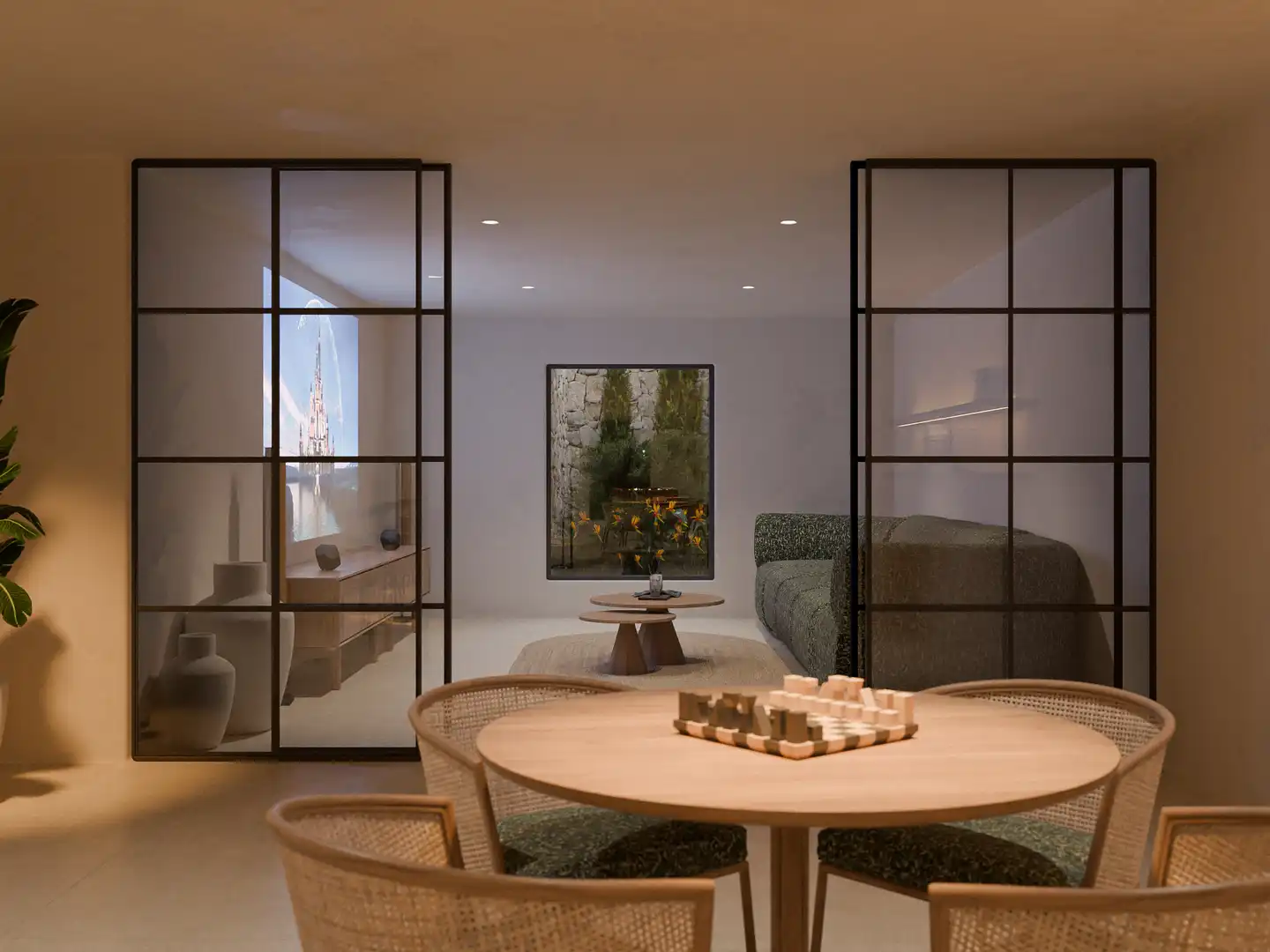 Sala de estar de Apartamento en venta en Cullera con Aire acondicionado, Calefacción y Terraza