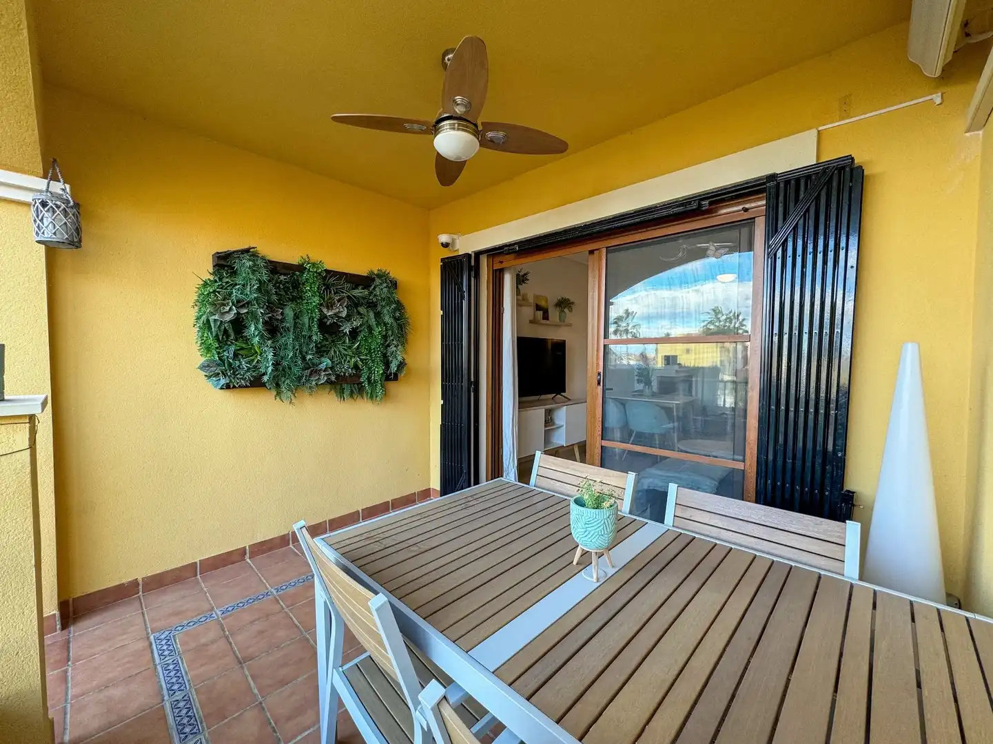 Terrace of Detached homes for rent in Algorfa  with Air Conditioner, Heating and Private garden