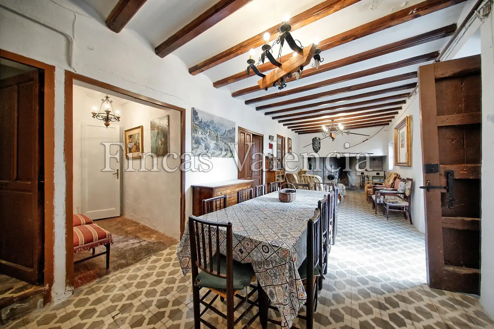 Comedor de Finca rústica en venta en Alcoy / Alcoi con Terraza, Trastero y Piscina