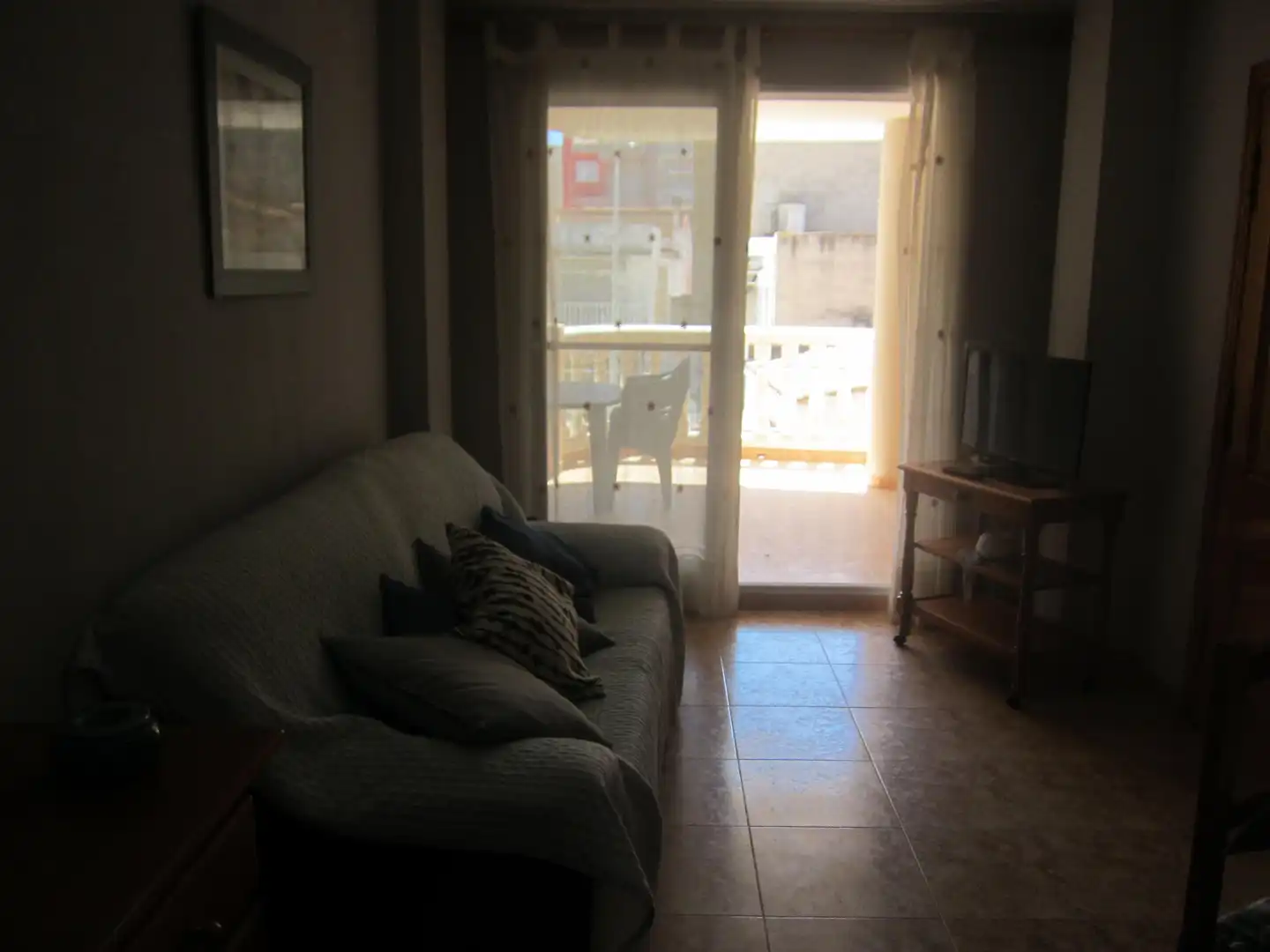 Sala de estar de Apartamento en venta en Moncofa con Calefacción, Terraza y Amueblado