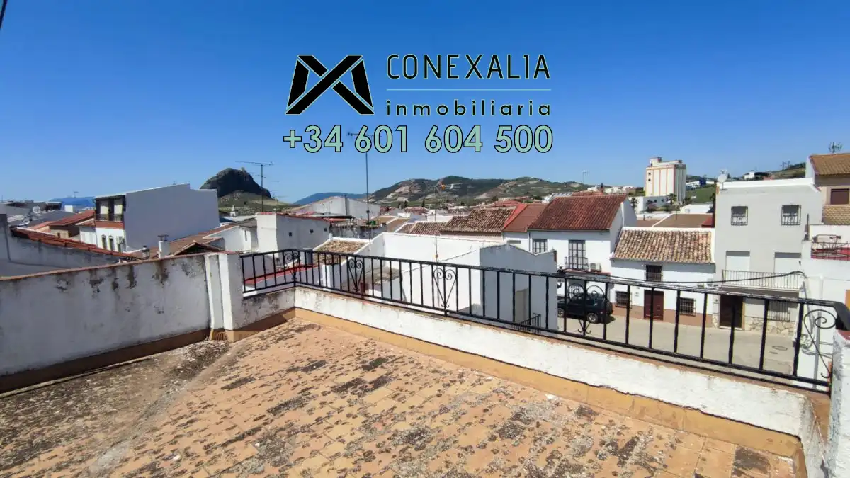 Vista exterior de Casa o chalet en venta en Pruna con Trastero y Balcón