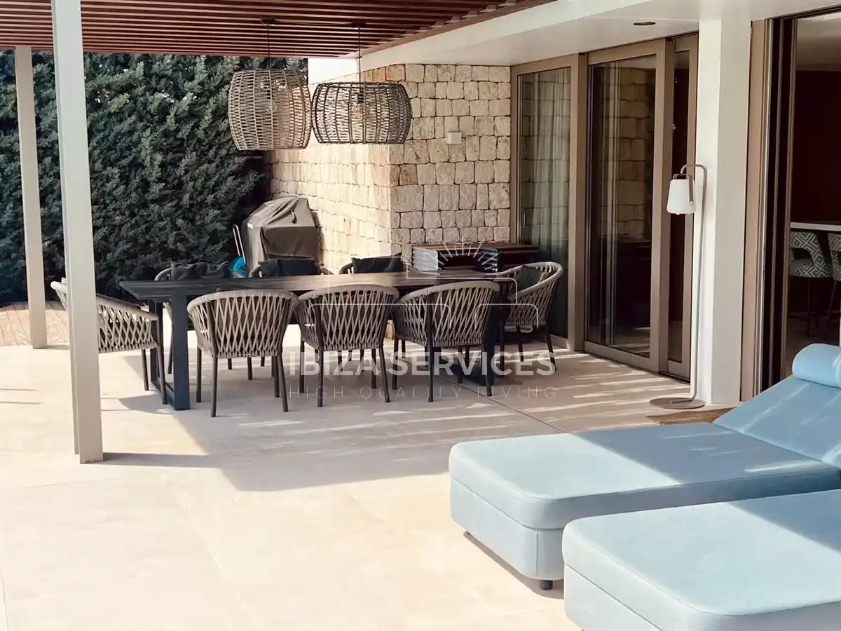 Chalet con piscina en venta en Es Cubells, imagen 8