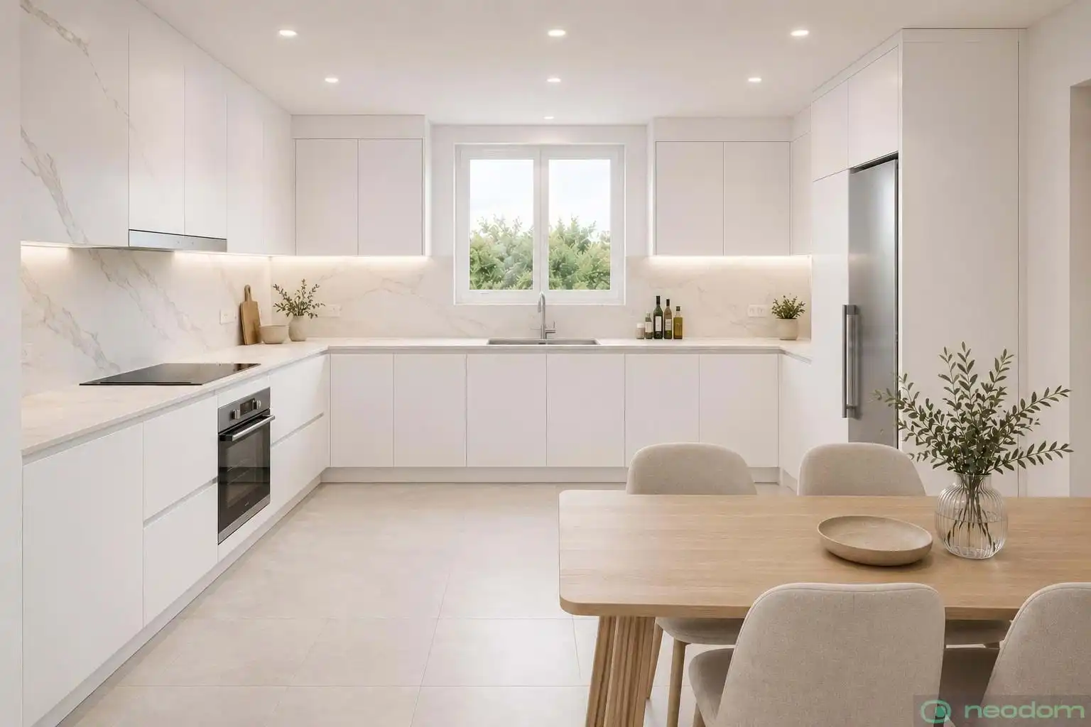 Cocina de Casa o chalet en venta en Mazarrón con Aire acondicionado, Terraza y Piscina