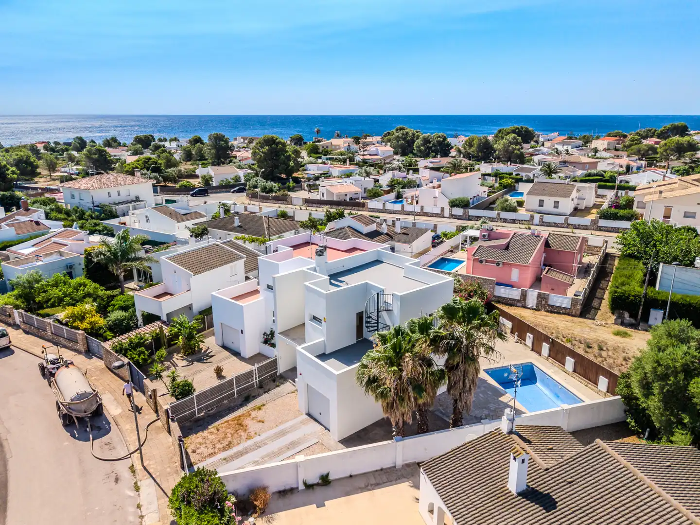 Vista exterior de Casa o chalet en venta en L'Ametlla de Mar  con Aire acondicionado, Calefacción y Jardín privado