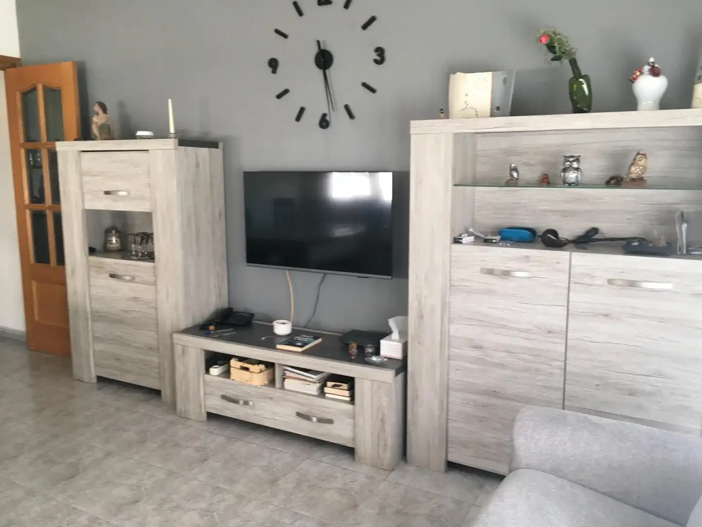 Living room of Houses for sale in Sabadell  with Air Conditioner, Terrace and Balcony