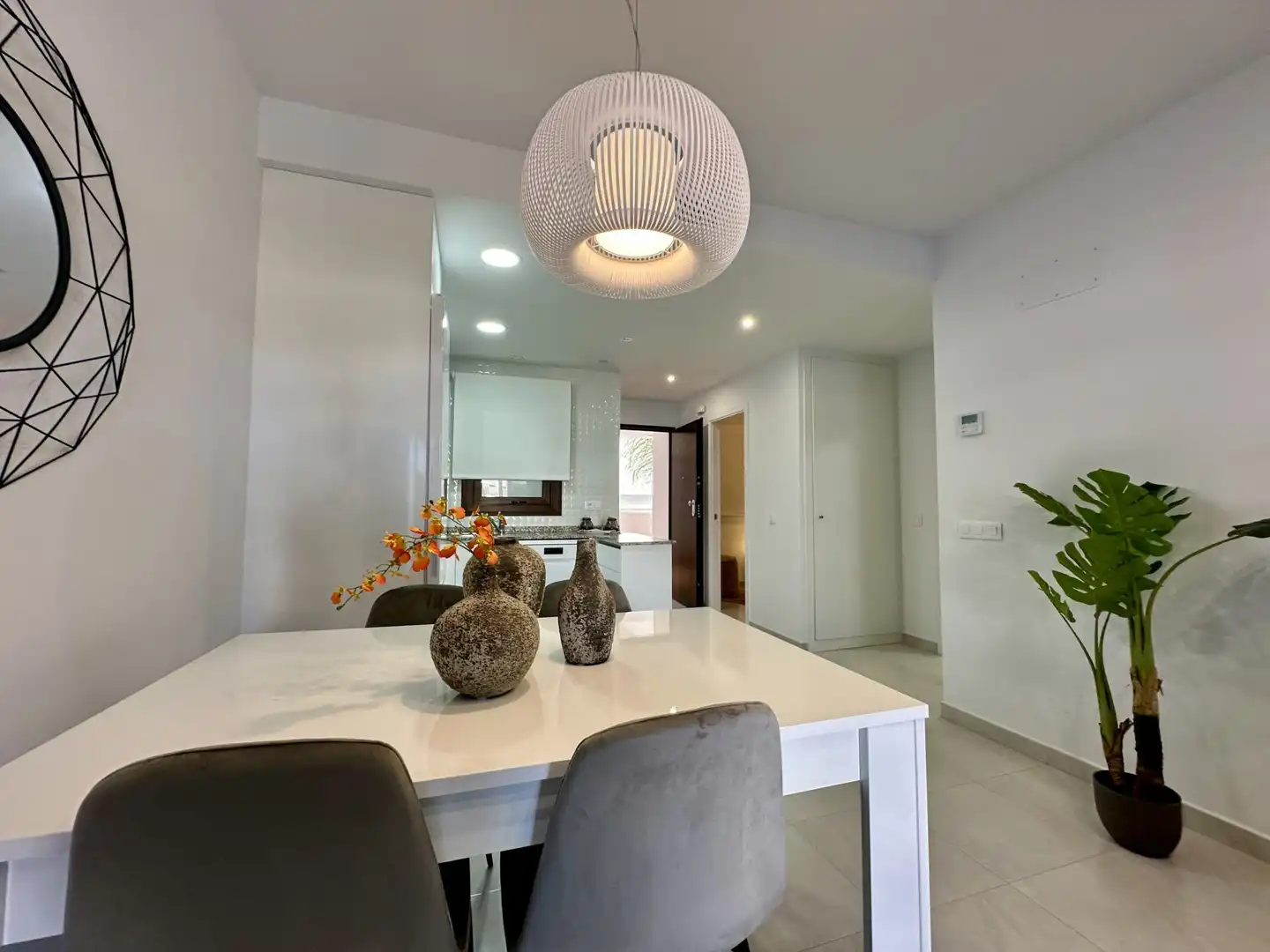 Esszimmer von Erdgeschoss zum Verkauf in Pulpí mit Privatgarten, Terrasse und Gemeinschaftspool