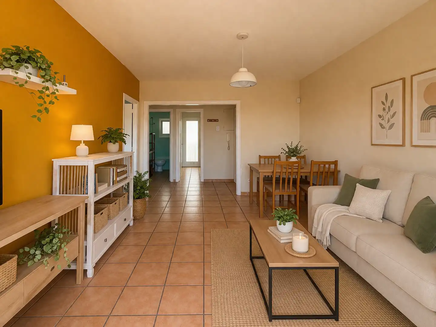 Sala d'estar de Àtic en venda en Sant Feliu de Guíxols amb Terrassa, Balcó i Alarma