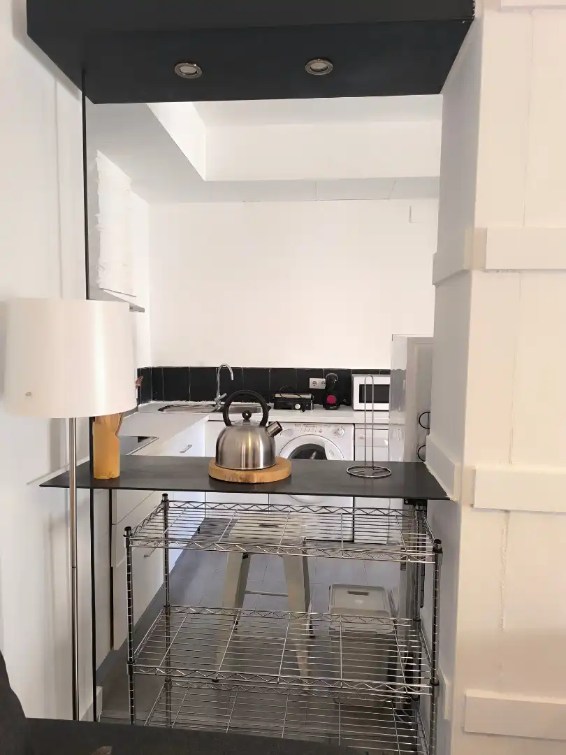 Kitchen of Apartments for rent in Granada  with Air Conditioner, Heating and Furnished