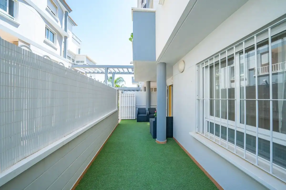Terrasse von Erdgeschoss zum Verkauf in Dénia mit Klimaanlage, Heizung und Terrasse