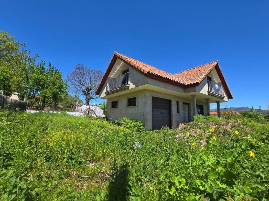 Exterior view of Flat for sale in A Cañiza    with Private garden