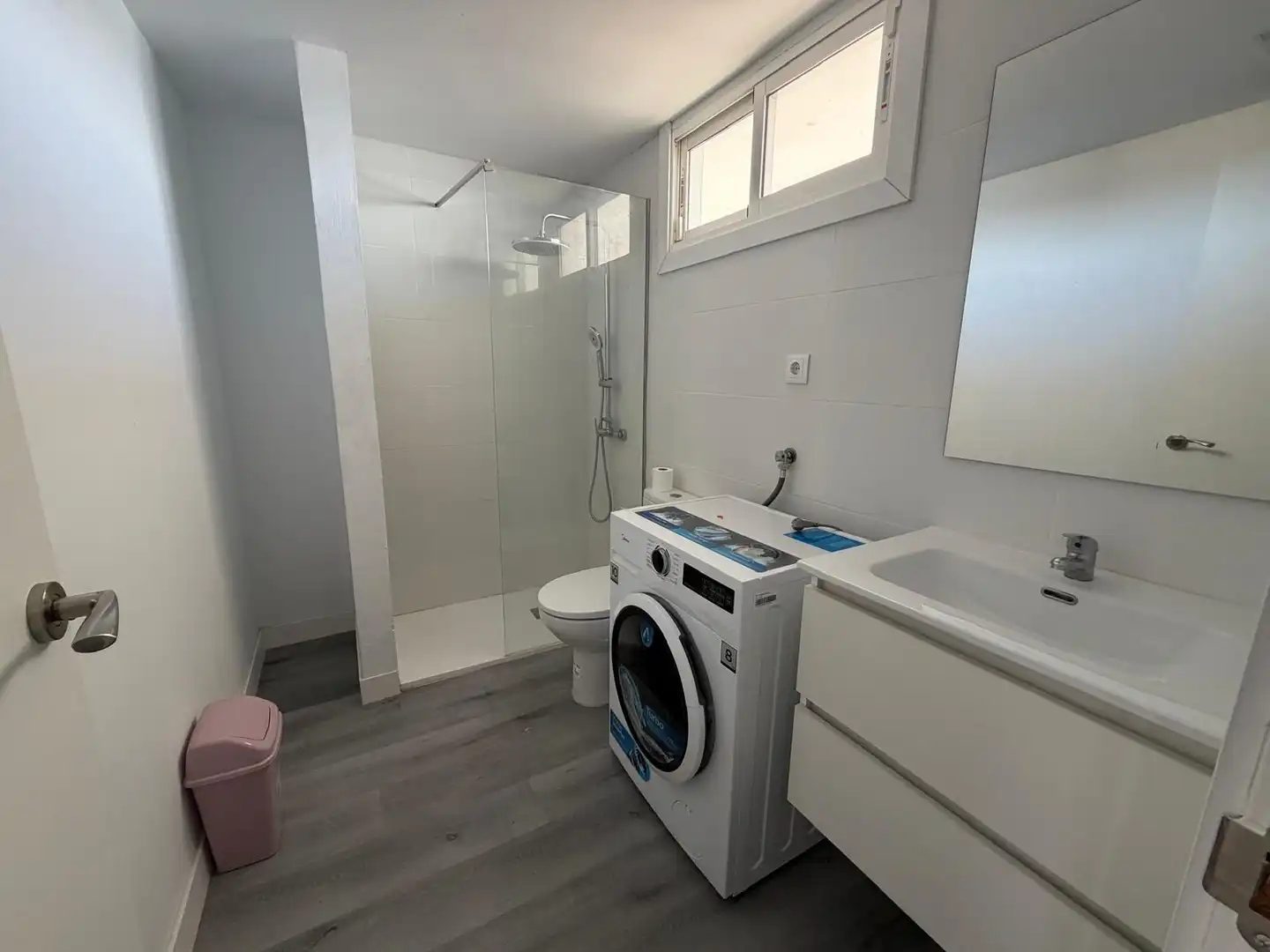 Badezimmer von Wohnungen zur Miete in San Bartolomé de Tirajana mit Möbliert und Gemeinschaftspool