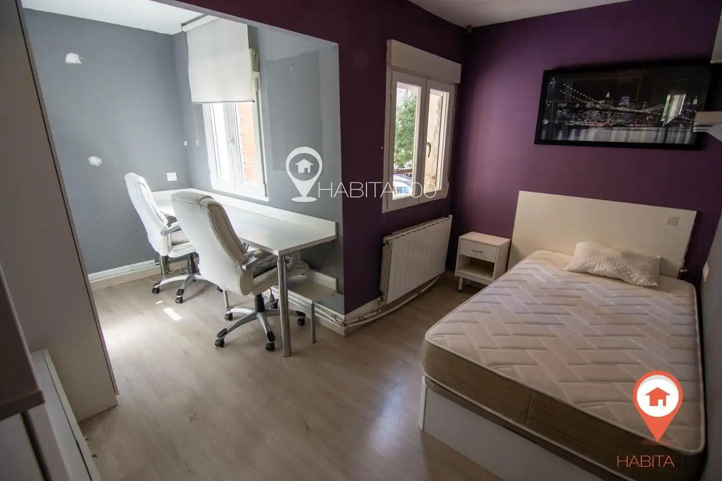 Schlafzimmer von Wohnung zum Verkauf in Cuenca mit Heizung und Möbliert