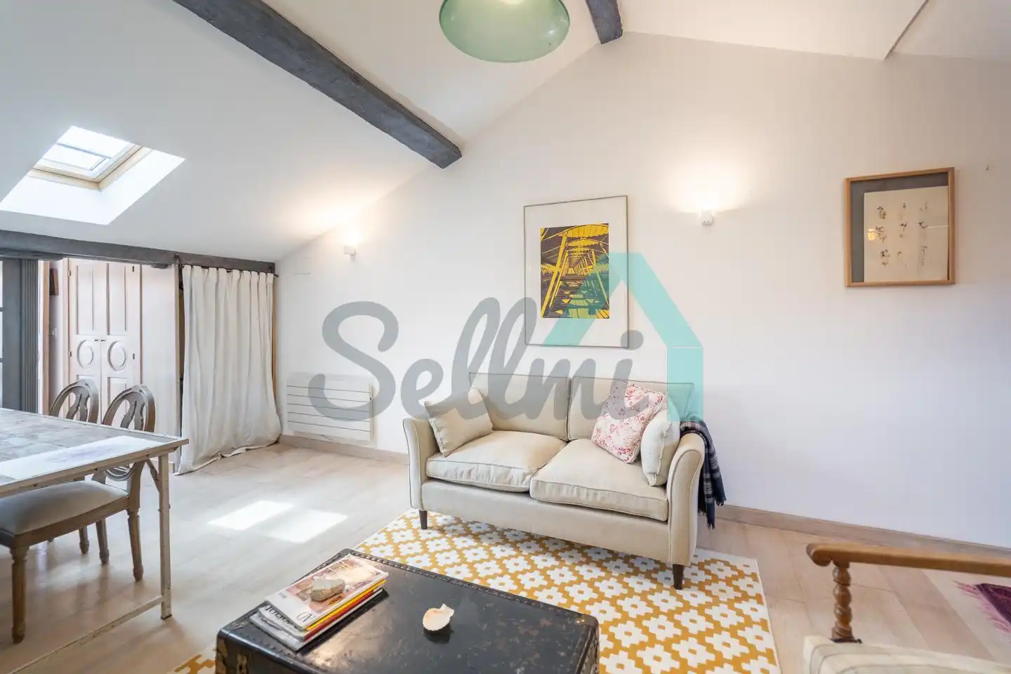 Sala de estar de Piso en venta en Llanes con Calefacción y Parquet