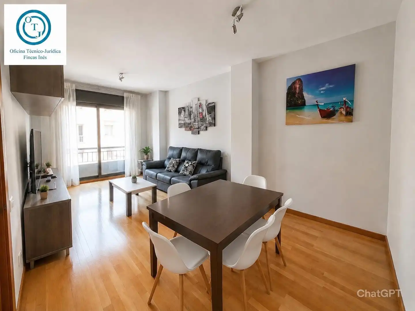 Sala de estar de Piso en venta en Mollet del Vallès con Aire acondicionado, Calefacción y Parquet
