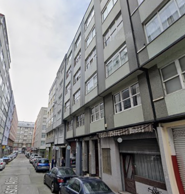 Vista exterior de Piso en venta en A Coruña Capital 