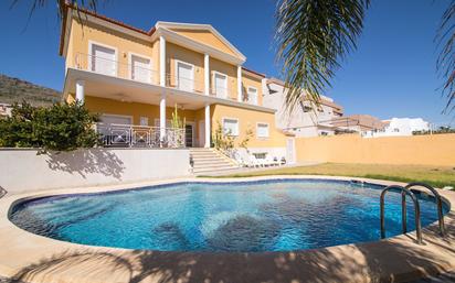 Piscina de Casa o xalet en venda en Mojácar amb Aire condicionat, Jardí privat i Terrassa