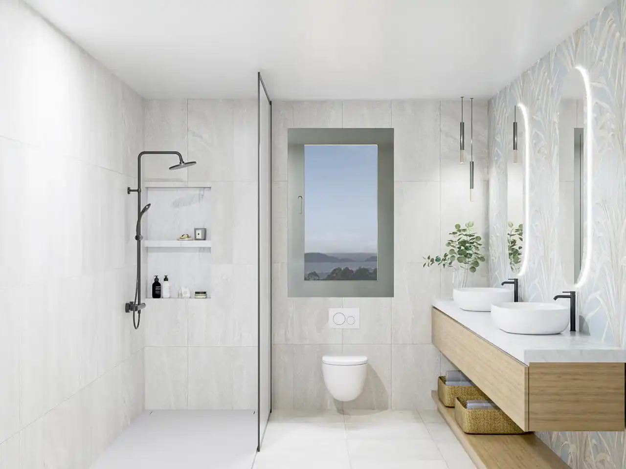 Bathroom of Houses for sale in Gondomar  with Heating, Private garden and Terrace