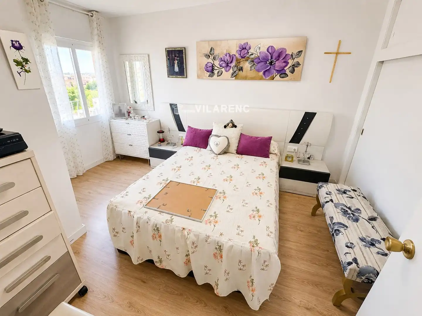 Bedroom of Flat for sale in Calafell  with Air Conditioner, Heating and Terrace