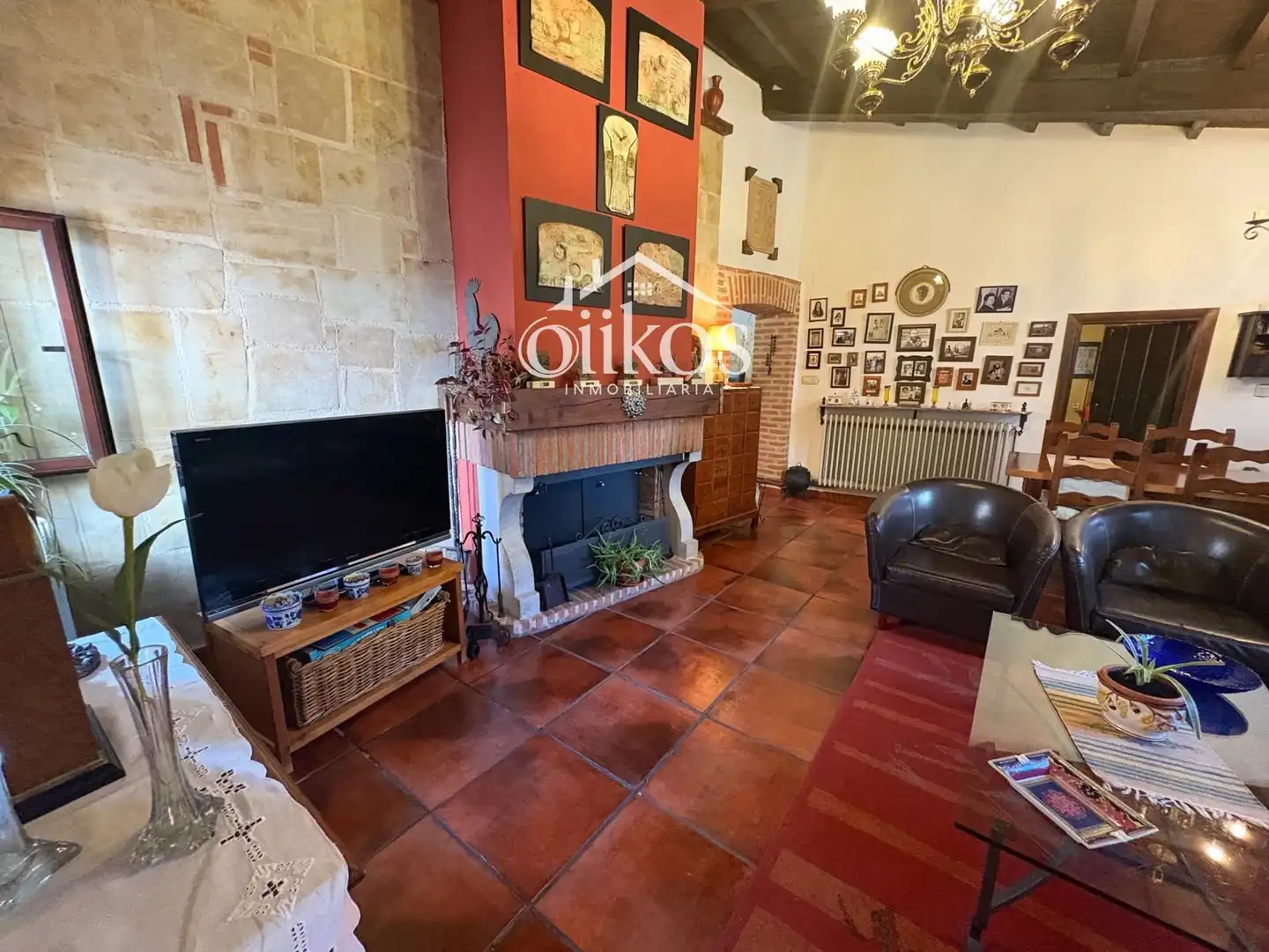 Sala de estar de Casa o chalet en venta en Parada de Arriba con Calefacción