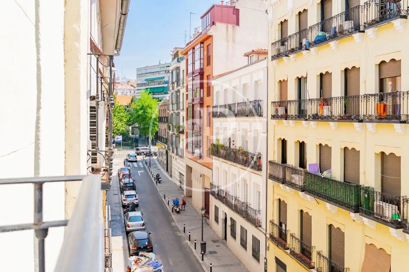 Vista exterior de Pis en venda en Madrid amb Aire condicionat, Calefacció i Moblat