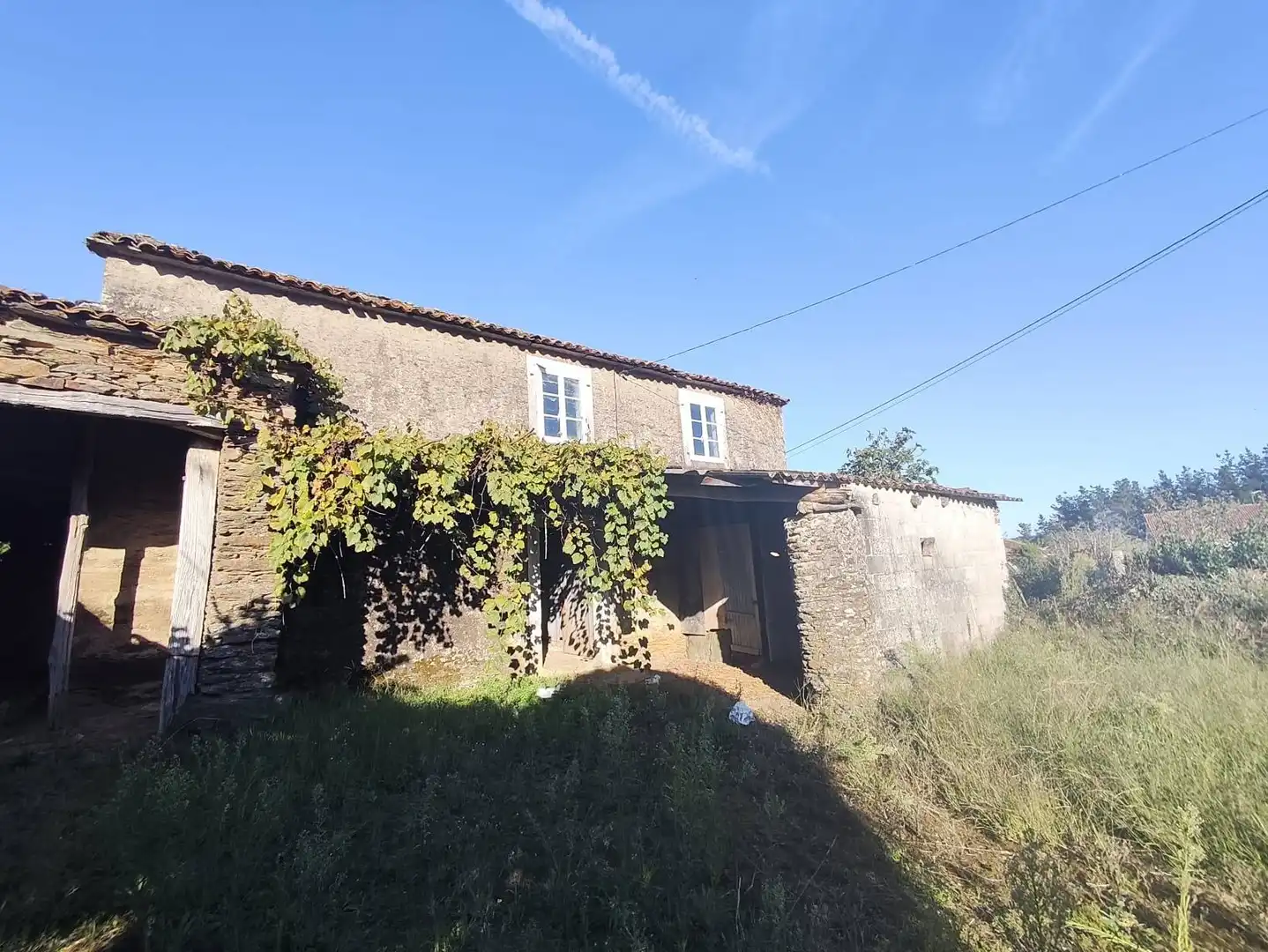 Exterior view of Houses for sale in O Pino 