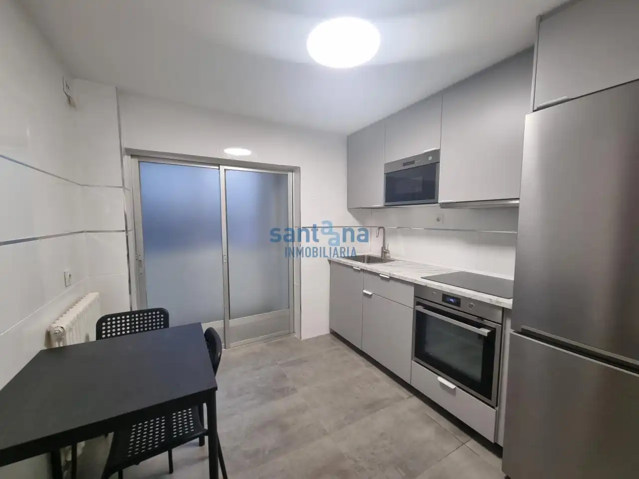 Kitchen of Flat for sale in León Capital   with Heating, Parquet flooring and Terrace