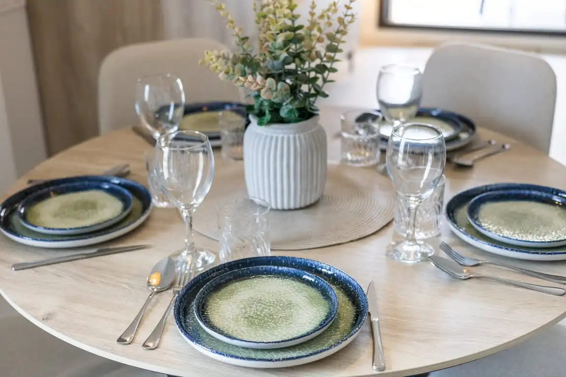 Comedor de Apartamento de alquiler en Dénia con Aire acondicionado, Jardín privado y Terraza