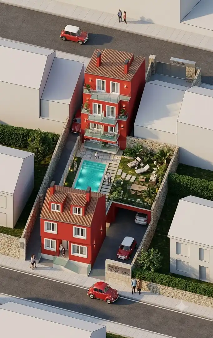 Exterior view of Residential for sale in Vilagarcía de Arousa