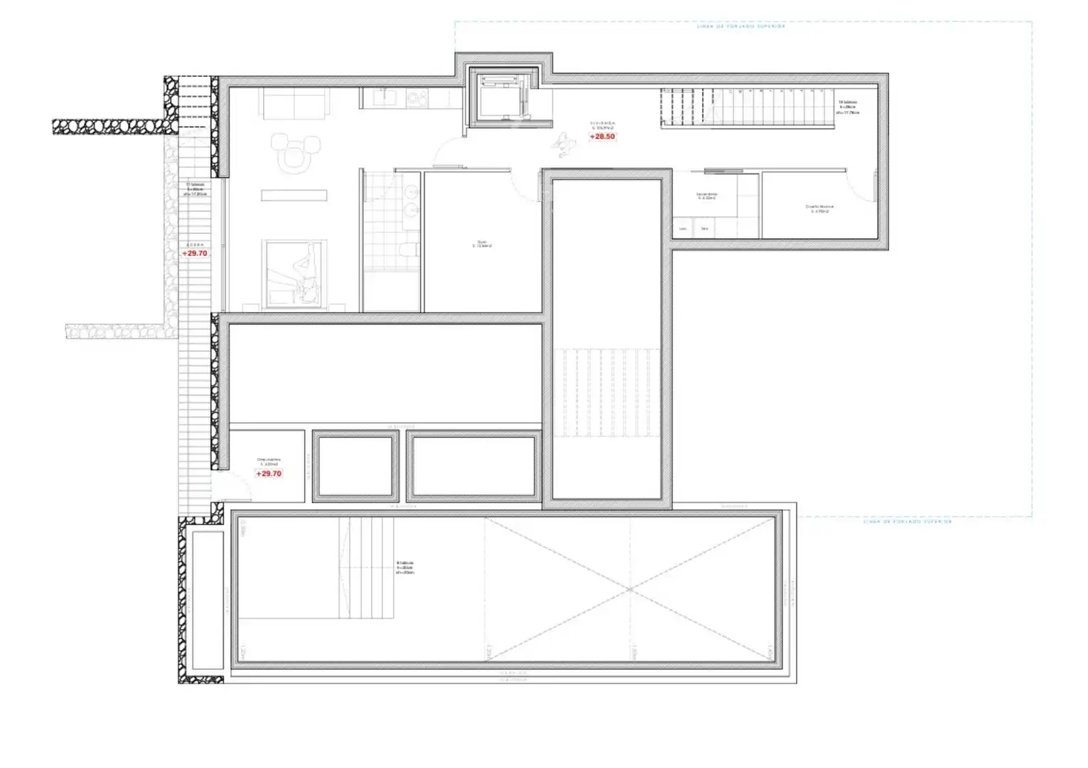 Chalet con terraza en venta en La Fustera, imagen 32