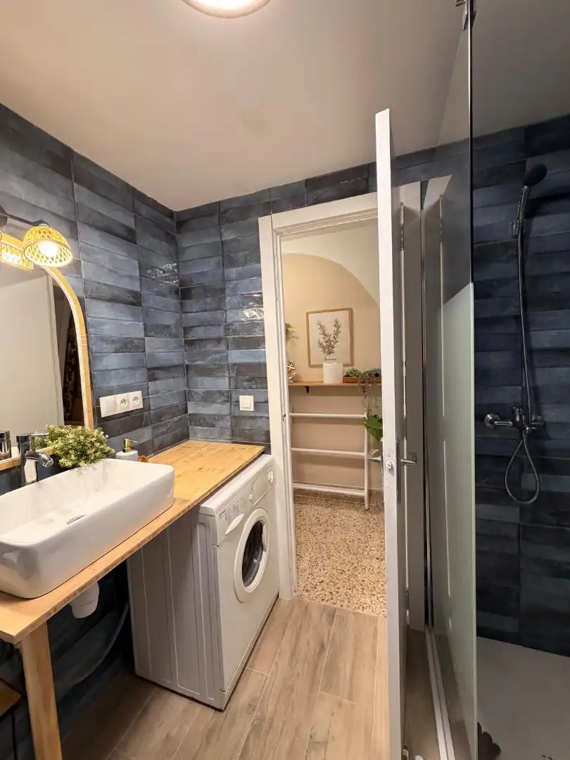 Bathroom of Flat for sale in Cullera  with Furnished and Balcony