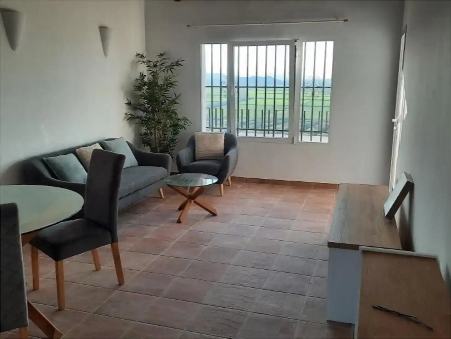 Sala d'estar de Apartament de lloguer en El Ràfol d'Almúnia, Alicante