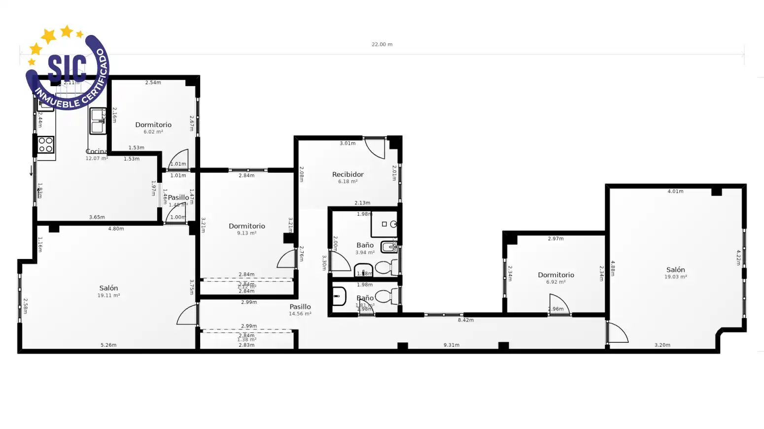 Flat for sale in Valencia