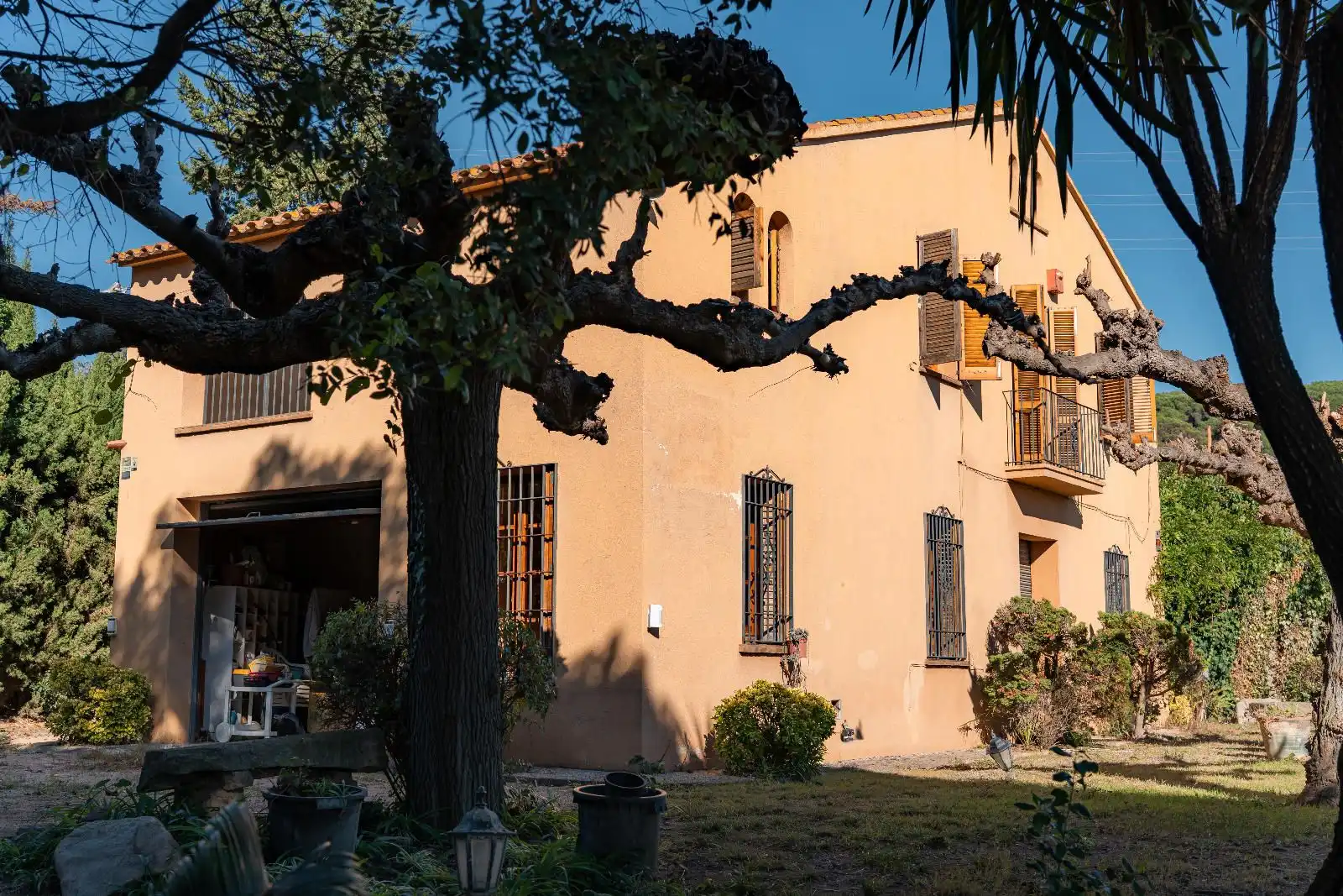 Vista exterior de Finca rústica en venta en Argentona con Calefacción, Jardín privado y Terraza