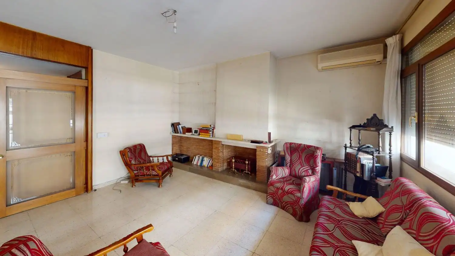 Sala de estar de Piso en venta en Sevilla con Calefacción, Terraza y Trastero