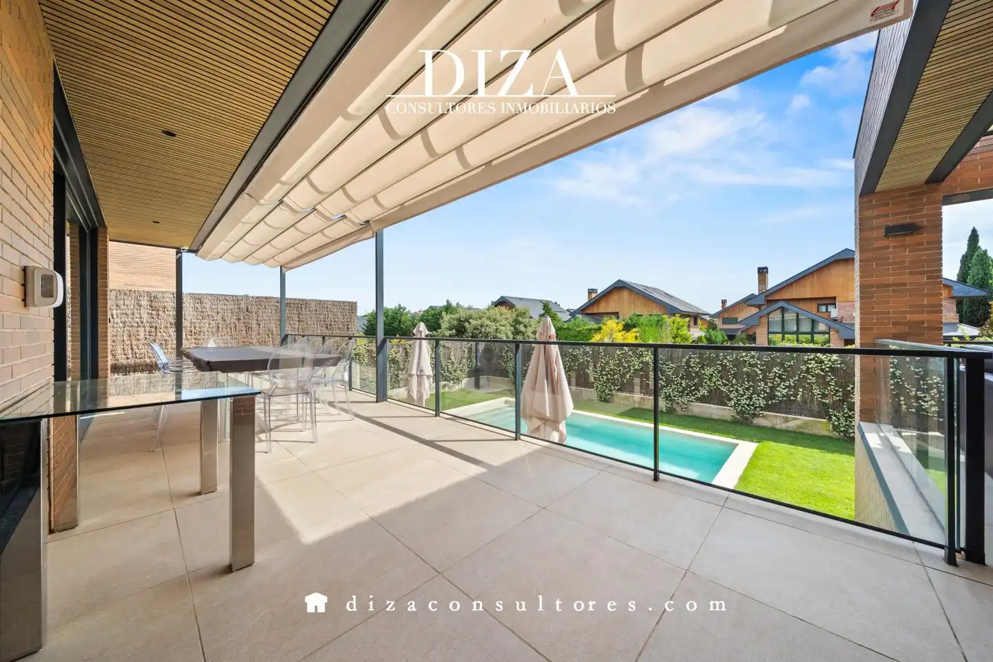 Terrace of Houses for sale in Las Rozas de Madrid  with Air Conditioner, Heating and Private garden