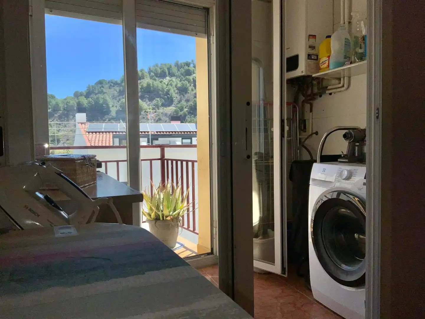 Terraza de Dúplex de alquiler en Martorell con Calefacción, Terraza y Amueblado