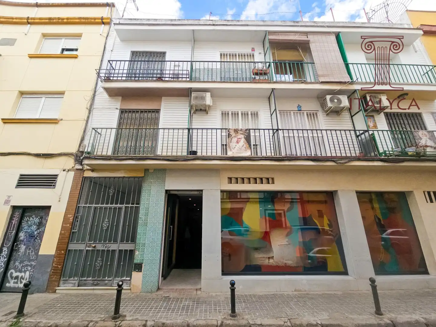 Vista exterior de Pis en venda en Sevilla amb Aire condicionat, Traster i Balcó